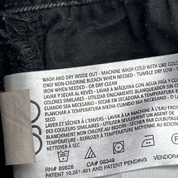 SOCIAL STANDARD BY SANCTUARY High Rise Skinny Jeans in Black Size 10 - Picture 7 of 8